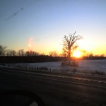 Last sunset in Wisconsin, 2008