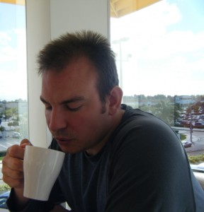 Just me and a cup of coffee
