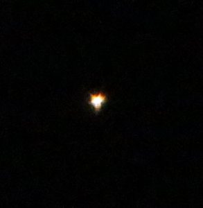 A long-exposure shot at high ISO of Betelgeuse.