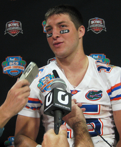 Tim Tebow wears his faith on his face; but is his "streak" a "miracle"?