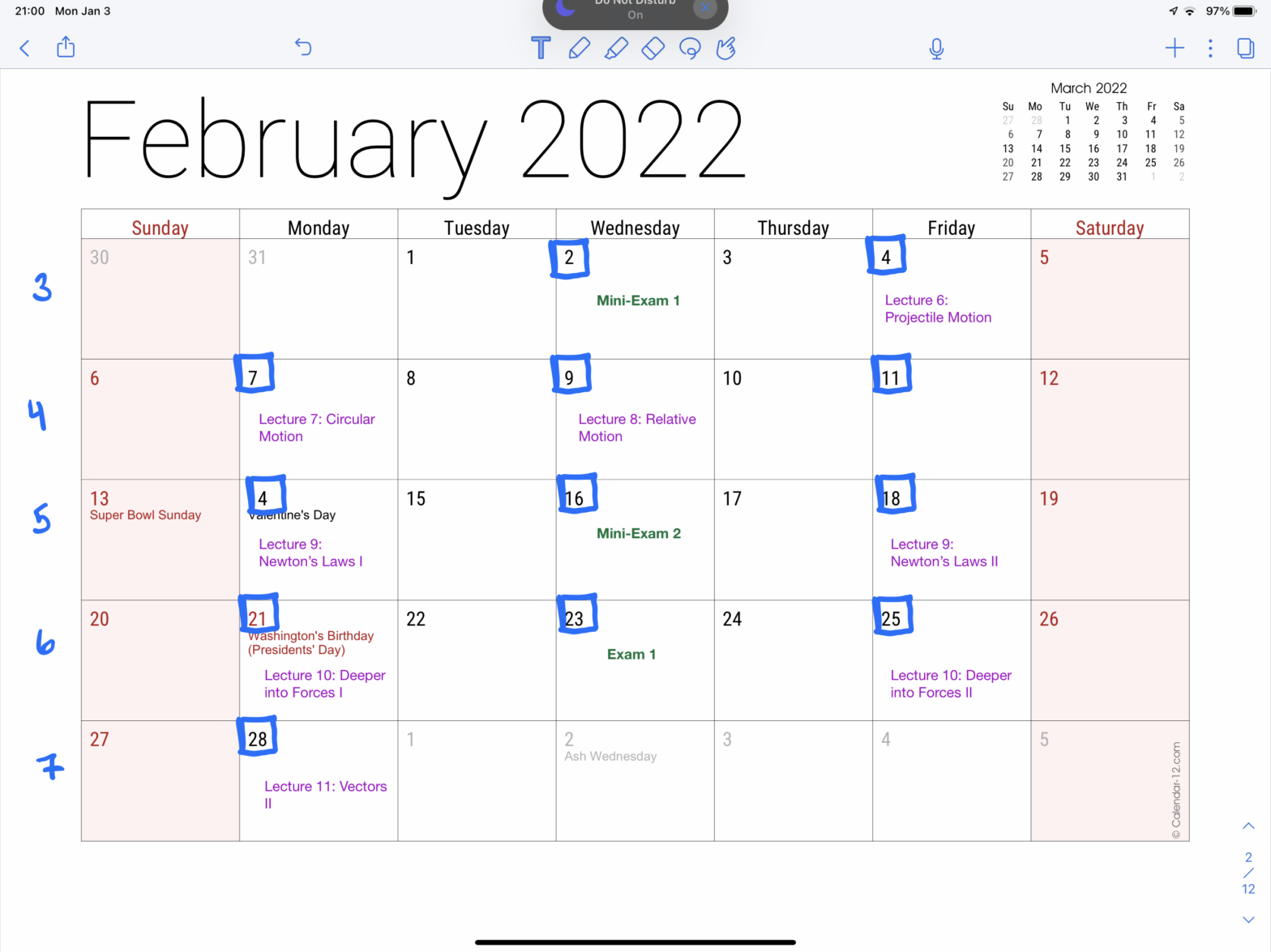 First work day of 2022