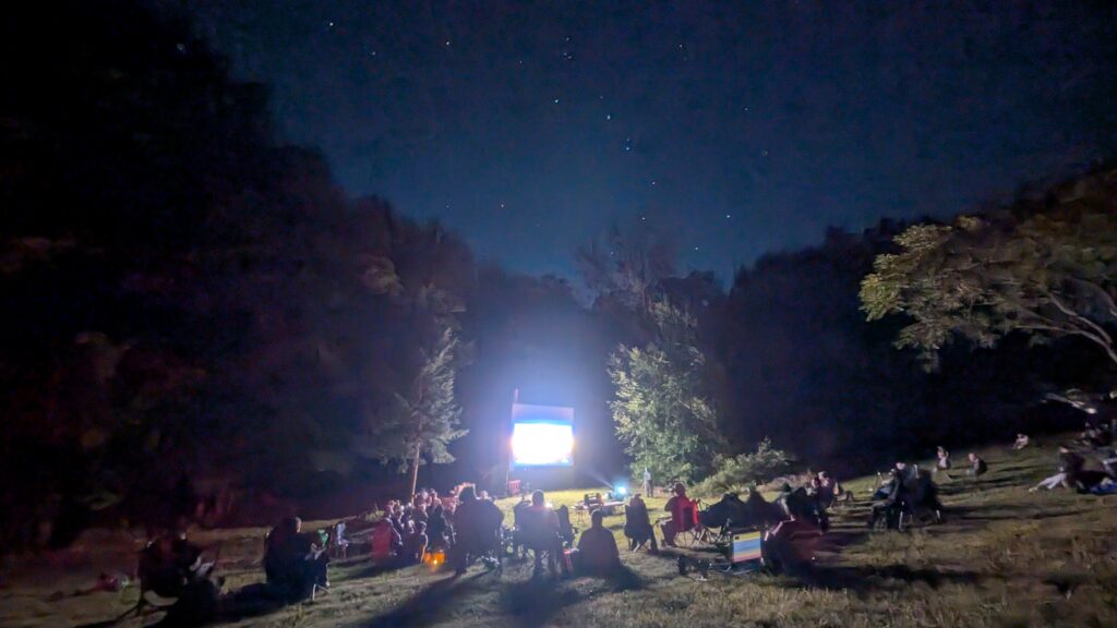 The final keynote talk of the Stellafane Convention takes place outside and under the stars.