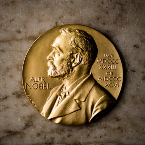 The Nobel Prize Medal. Photo: Alexander Mahmoud